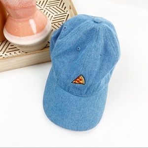 Pizza Blue Ballcap Hat